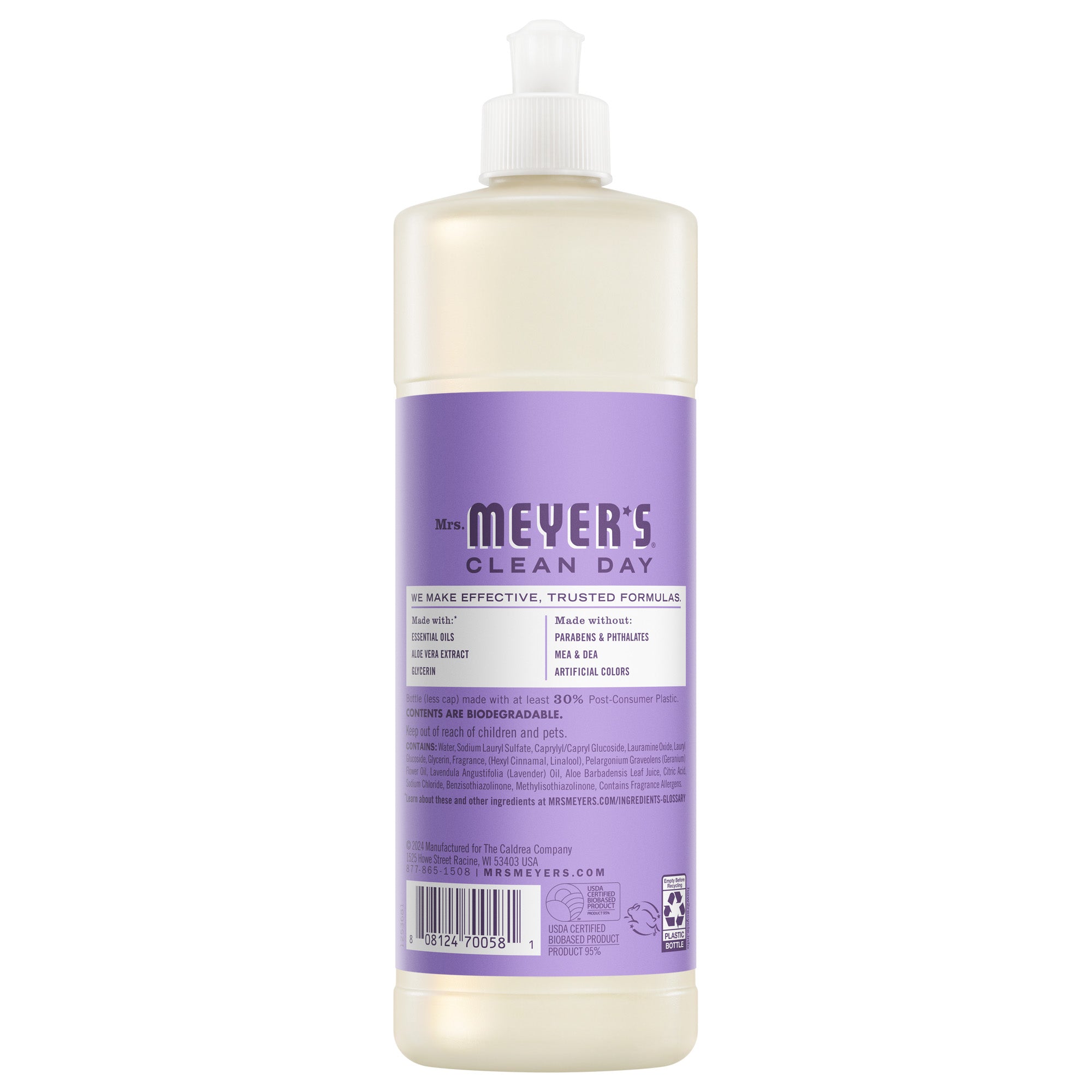 Mrs. Meyer's Lilac Dish Soap 3-count bundle – Mrs. Meyer's Clean Day