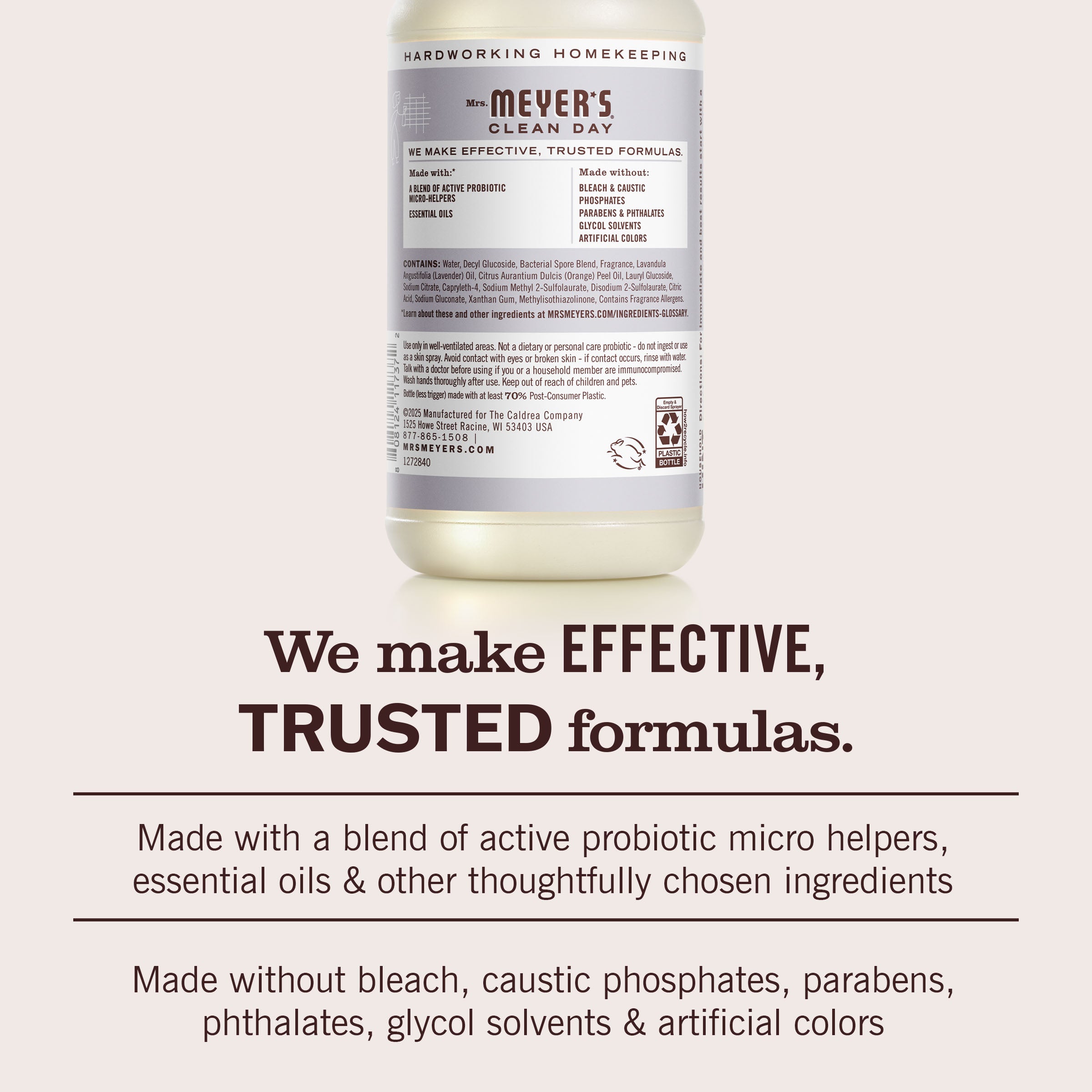 Mrs. Meyer's Lavender Probiotic Daily Shower Spray – Mrs. Meyer's