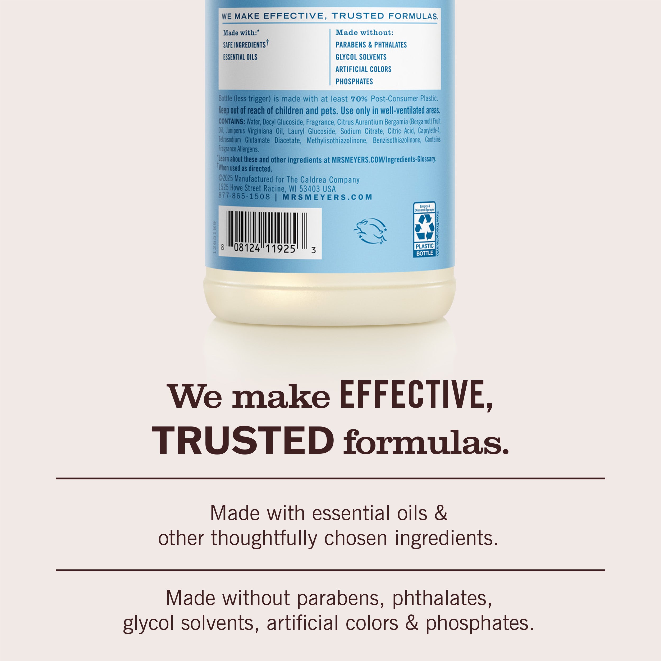 Rain Water Multi-Surface Everyday Cleaner – Mrs. Meyer's Clean Day